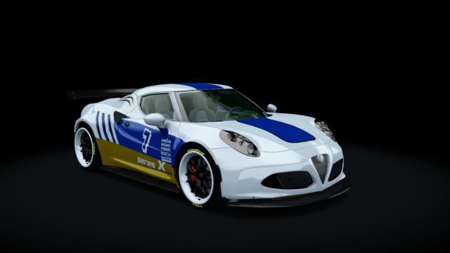 Alfa Romeo 4C X Series 2021 for Assetto Corsa