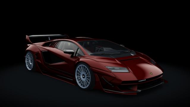 Lamborghini Countach LPI 1000-4 LBWK для Assetto Corsa