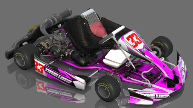 Gokart125cc AX30 for Assetto Corsa