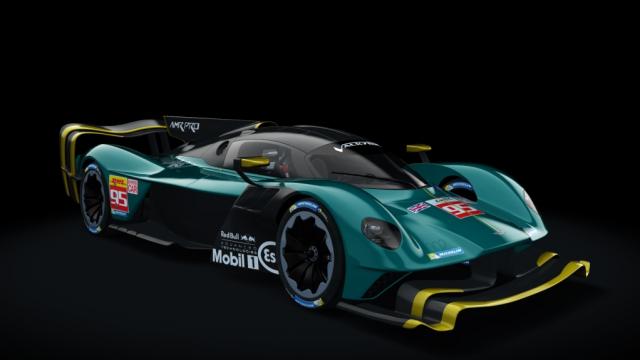 Aston Martin Valkyrie Pro LMH AMR WEC5 2022 для Assetto Corsa