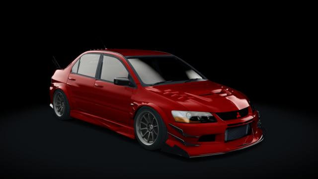 Mitsubishi Lancer Evolution IX Voltex (Midnight Evo) | No Hesi Tuned for Assetto Corsa