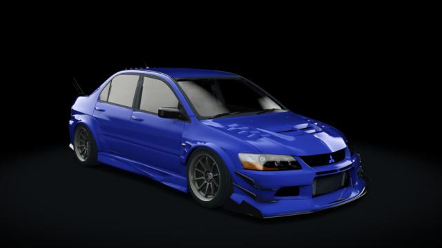 Mitsubishi Lancer Evolution IX Voltex (Midnight Evo) | No Hesi Tuned for Assetto Corsa