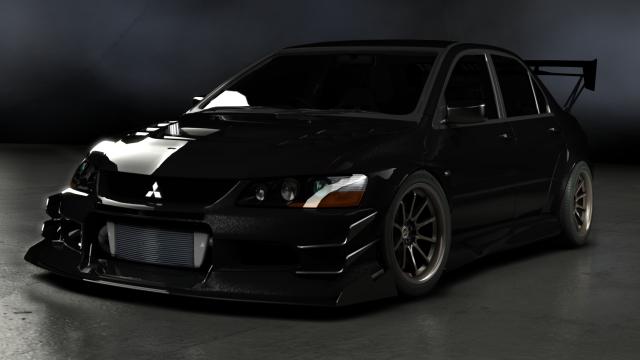 Mitsubishi Lancer Evolution IX Voltex (Midnight Evo) | No Hesi Tuned for Assetto Corsa