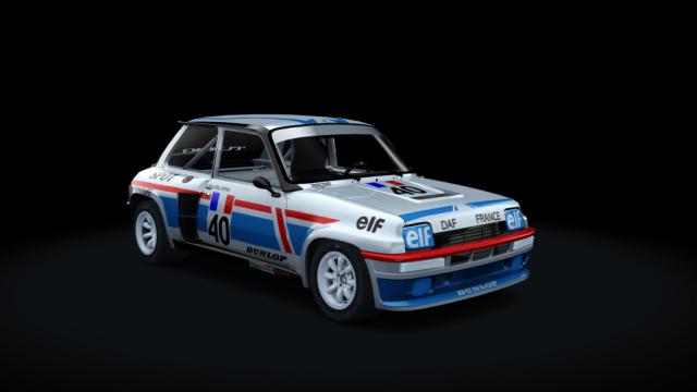 Renault 5 Turbo Europa Cup для Assetto Corsa