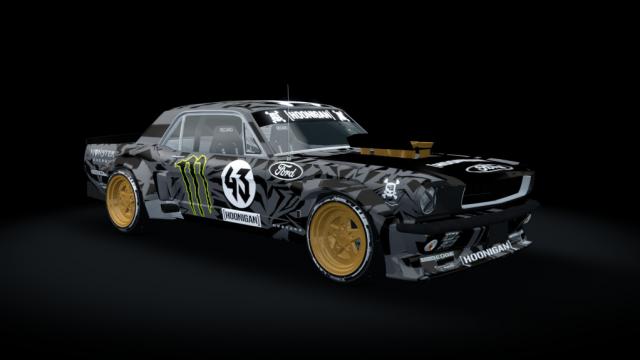 Ford Mustang Hoonigan Drift car