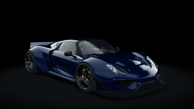 Porsche 918 Spyder Widebody для Assetto Corsa