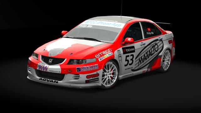 Honda Accord WTCC for Assetto Corsa