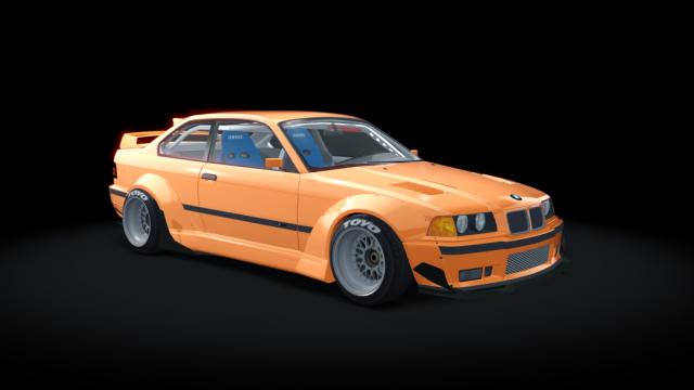 BMW E36 Rocket Bunny for Assetto Corsa