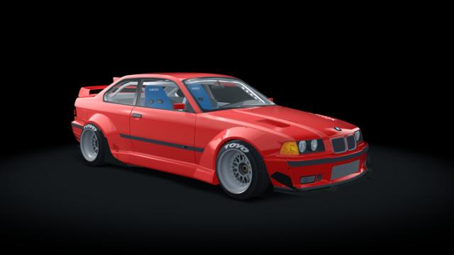 BMW E36 Rocket Bunny for Assetto Corsa