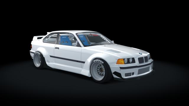 BMW E36 Rocket Bunny for Assetto Corsa