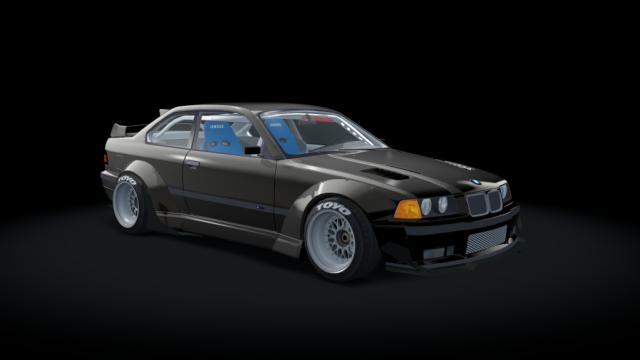 BMW E36 Rocket Bunny for Assetto Corsa