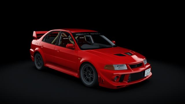 Mitsubishi Lancer Evolution VI 700hp for Assetto Corsa