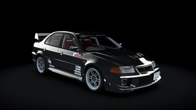 Mitsubishi Lancer Evolution VI 700hp for Assetto Corsa