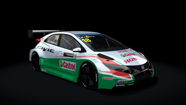 Honda Civic WTCC TC1 for Assetto Corsa