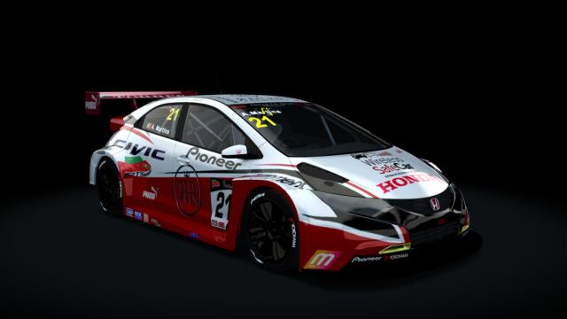 Honda Civic WTCC TC1 for Assetto Corsa