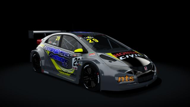 Honda Civic WTCC TC1 for Assetto Corsa