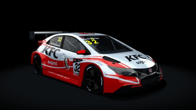 Honda Civic WTCC TC1 for Assetto Corsa