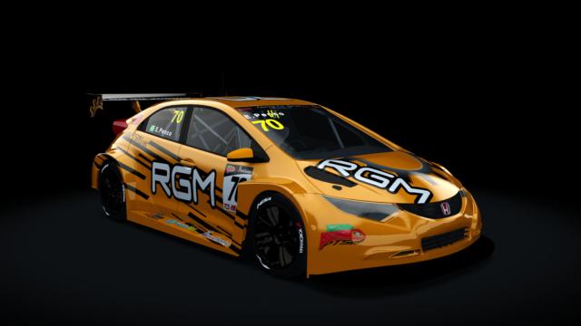 Honda Civic WTCC TC1 for Assetto Corsa