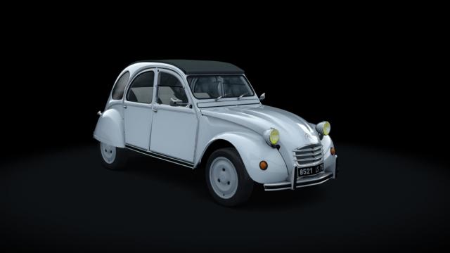 Citroen 2CV 1970 Race для Assetto Corsa