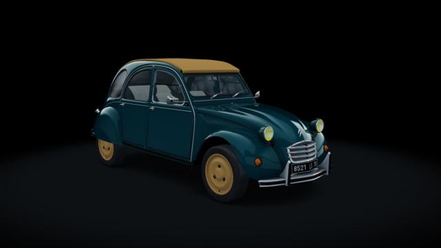 Citroen 2CV 1970 Race для Assetto Corsa