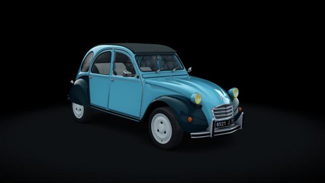 Citroen 2CV 1970 Race для Assetto Corsa