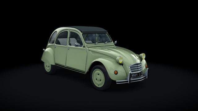 Citroen 2CV 1970 Race для Assetto Corsa