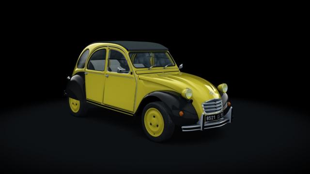 Citroen 2CV 1970 Race для Assetto Corsa