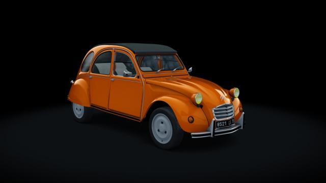 Citroen 2CV 1970 Race для Assetto Corsa