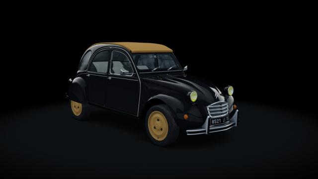 Citroen 2CV 1970 Race для Assetto Corsa