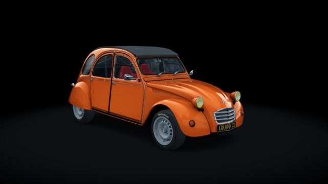 Citroen 2CV 1970 Race для Assetto Corsa