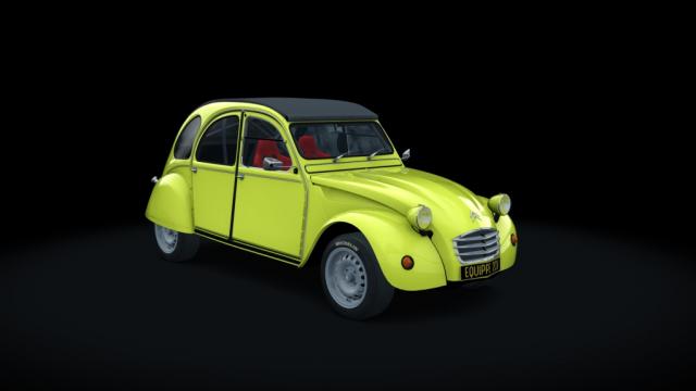 Citroen 2CV 1970 Race для Assetto Corsa