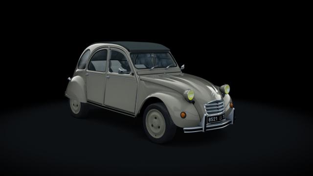 Citroen 2CV 1970 Race для Assetto Corsa