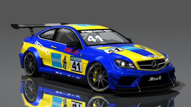 Mercedes-Benz C63 Cup for Assetto Corsa