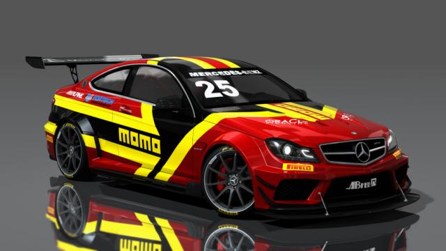 Mercedes-Benz C63 Cup for Assetto Corsa