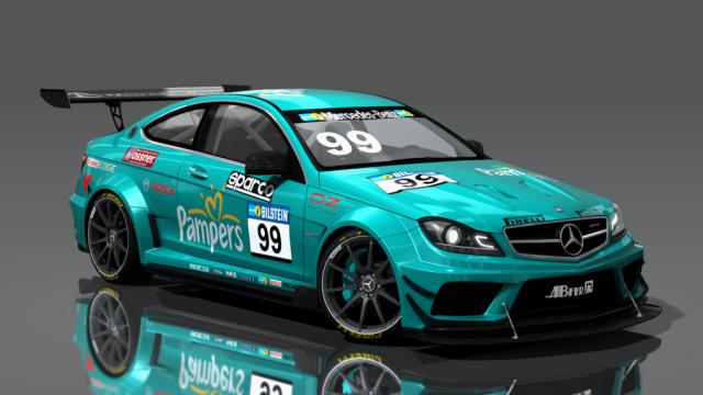 Mercedes-Benz C63 Cup for Assetto Corsa