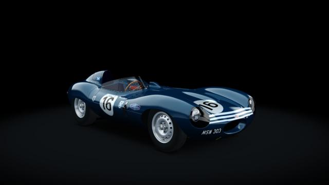 Jaguar’D-Type 1956