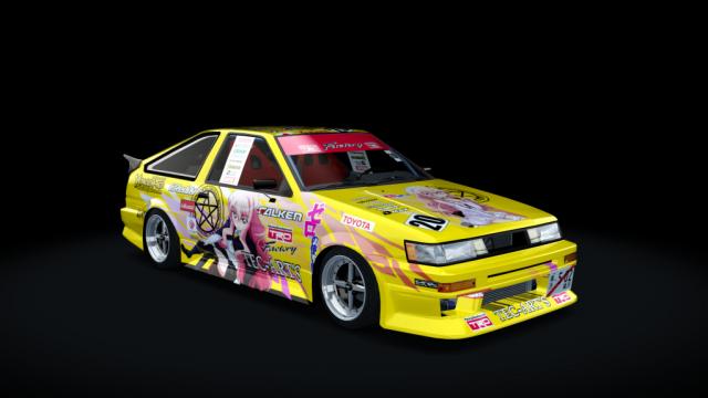 Toyota Corolla Levin AE86 GT-APEX Drift for Assetto Corsa