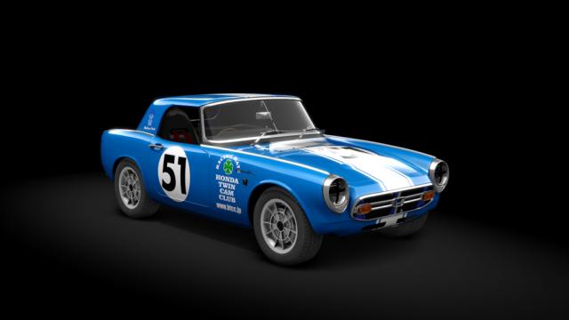 Honda S800 RSC для Assetto Corsa