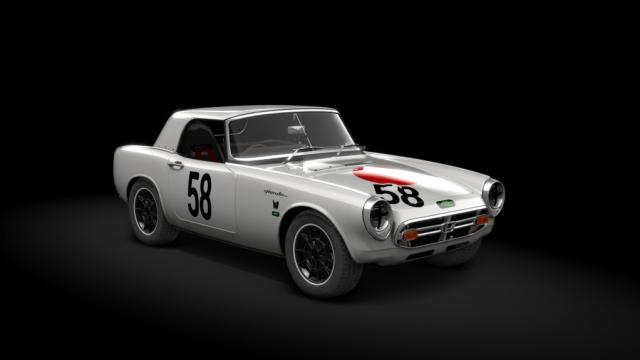 Honda S800 RSC для Assetto Corsa