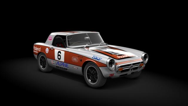 Honda S800 RSC для Assetto Corsa