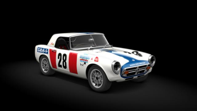 Honda S800 RSC для Assetto Corsa