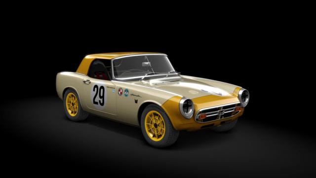 Honda S800 RSC для Assetto Corsa