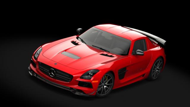 Mercedes-Benz SLS AMG Black Series Aero Package (US) for Assetto Corsa