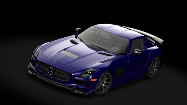 Mercedes-Benz SLS AMG Black Series Aero Package (US) for Assetto Corsa