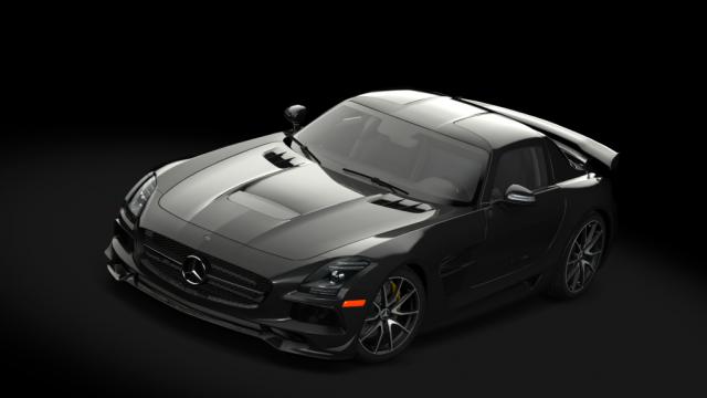 Mercedes-Benz SLS AMG Black Series Aero Package (US) for Assetto Corsa