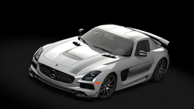 Mercedes-Benz SLS AMG Black Series Aero Package (US) for Assetto Corsa