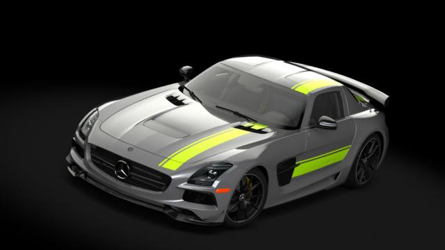 Mercedes-Benz SLS AMG Black Series Aero Package (US) for Assetto Corsa