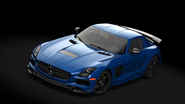 Mercedes-Benz SLS AMG Black Series Aero Package (US) for Assetto Corsa