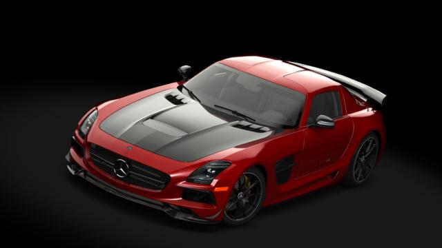 Mercedes-Benz SLS AMG Black Series Aero Package (US) for Assetto Corsa