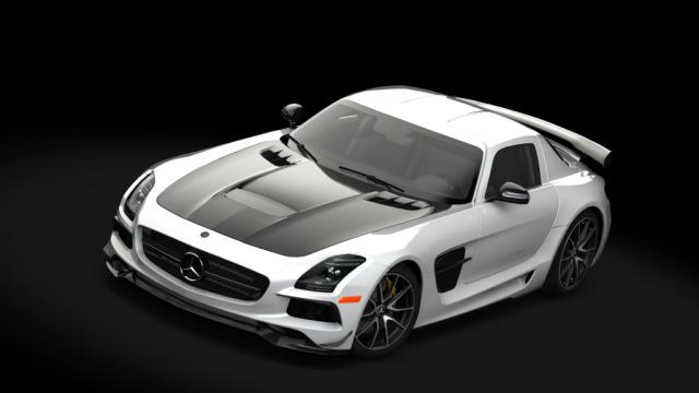 Mercedes-Benz SLS AMG Black Series Aero Package (US) for Assetto Corsa